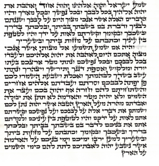 Mezuzah OU certified Written by Sofer - Rabbi Simcha Bunem Reichbard- B"Y