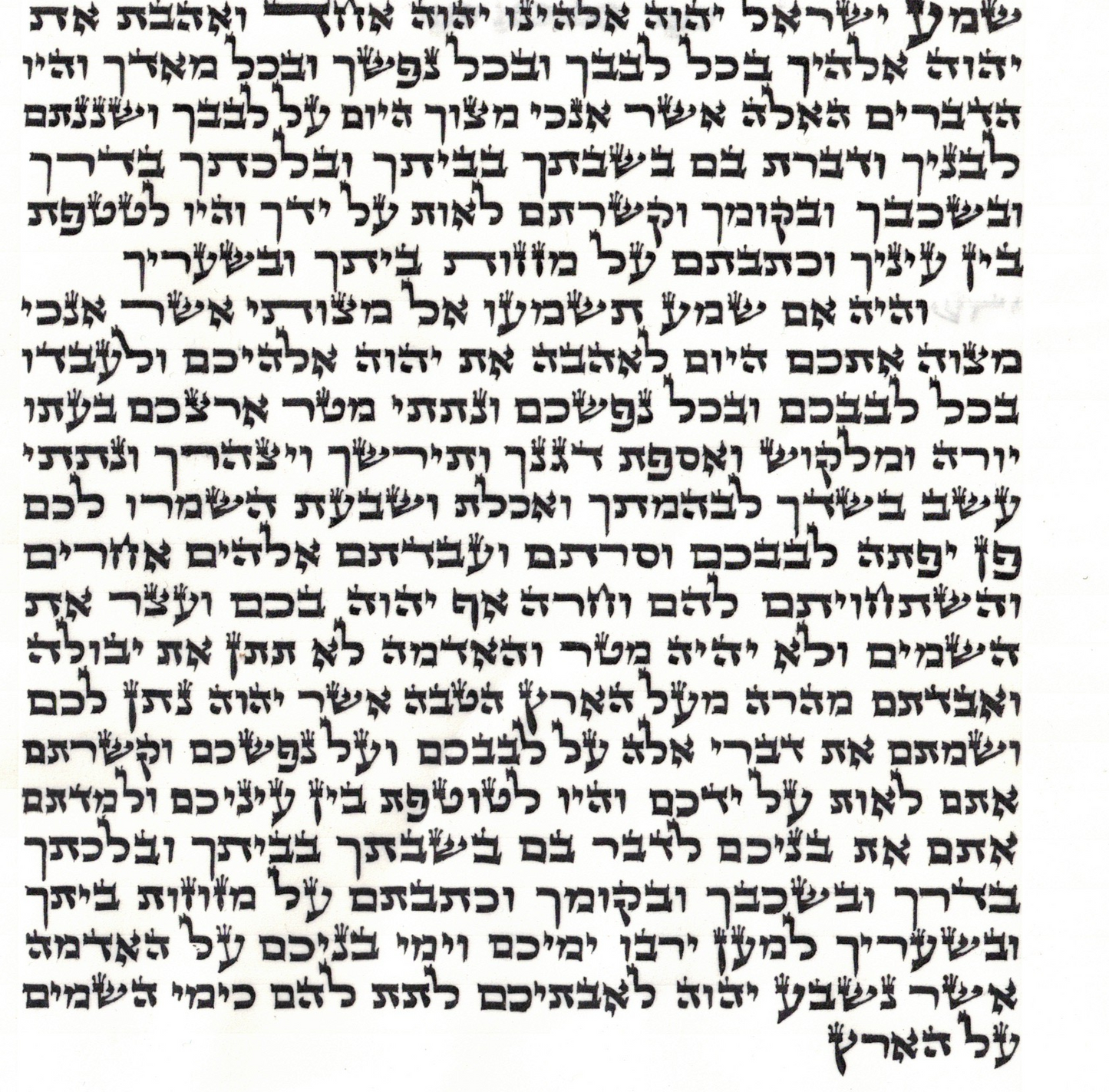 Mezuzah OU certified Written by Sofer - Rabbi Chaim Yisroel Salomiyansky - Ashkenaz