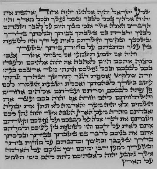 Mezuzah OU certified Written by Sofer - Rabbi Aron Yosef Wenger- B"Y Ashkenaz
